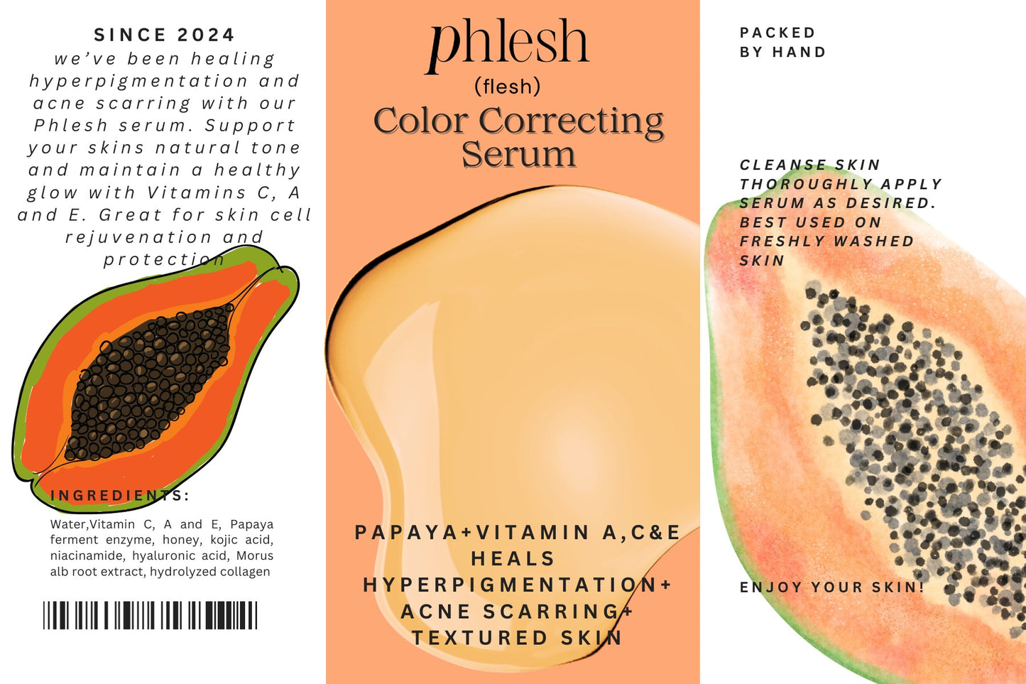 Vitamin C, A & E Brightening Serum – Fades Hyperpigmentation & Acne Scars | Supports Skin Tone & Glow