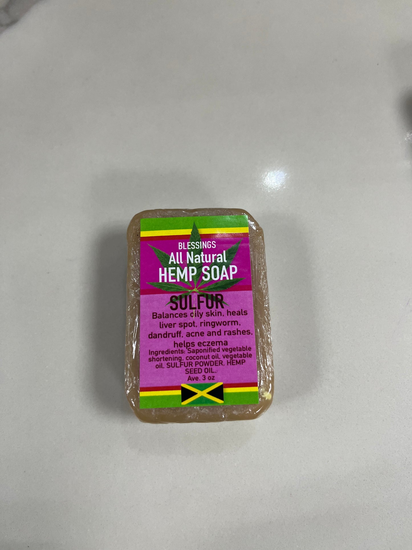 Blessings All-Natural Hemp Sulfur Soap Bar
by Soap Factory by the Sea