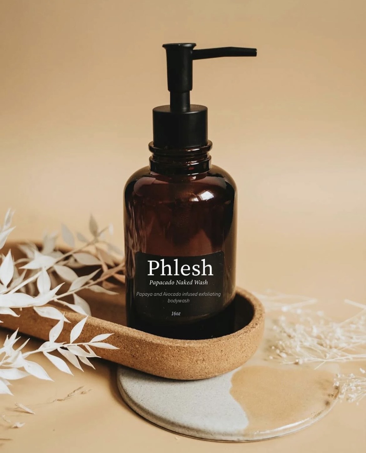 Papaya & Avocado Exfoliating Body Wash – Smooths Strawberry Skin, Treats Stretch Marks & Boosts Elasticity