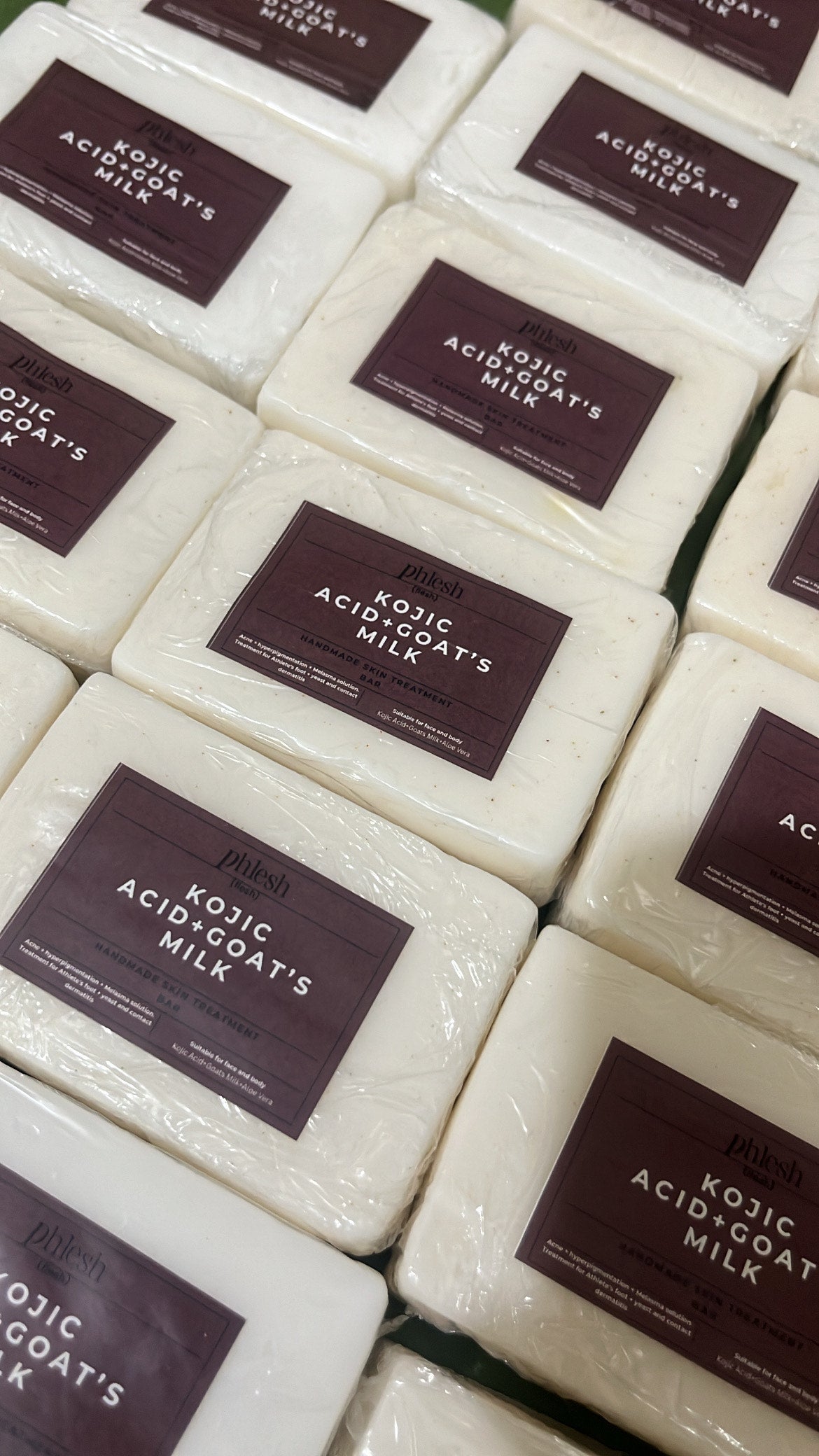 Kojic Acid and Goat's Milk Soap Bar- Phlesh