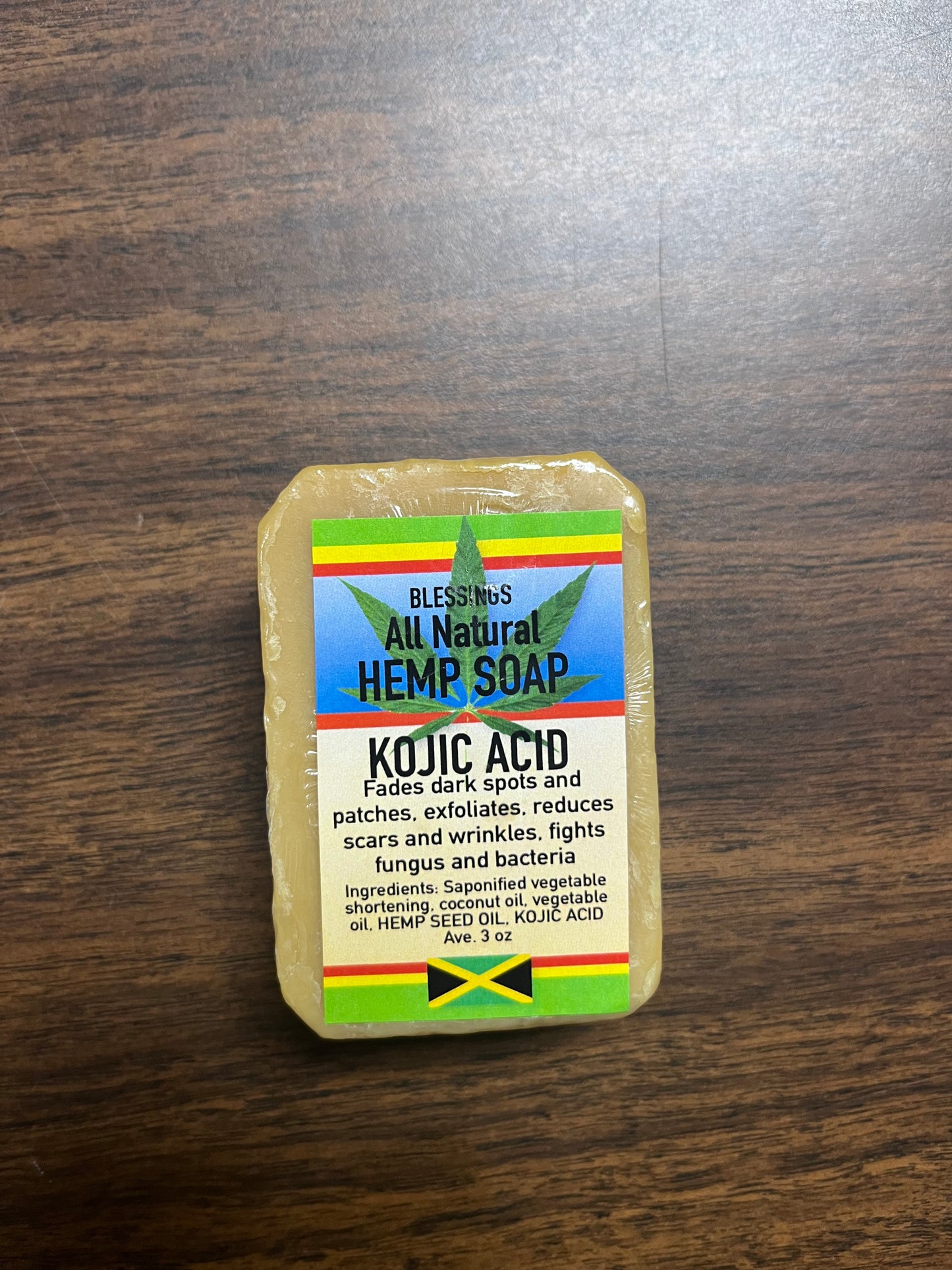 Blessings All-Natural Hemp Kojic Acid Soap Bar
by Soap Factory by the Sea